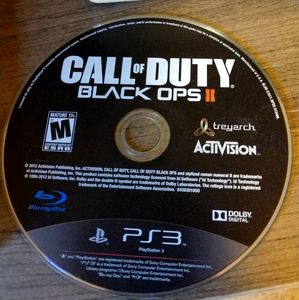 PS3 game, call of duty black ops 2